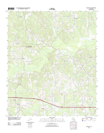 Calhoun, LA (2012, 24000-Scale) Preview 1