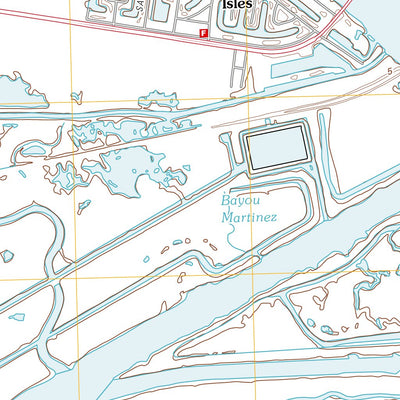 Chef Menteur, LA (2012, 24000-Scale) Preview 2