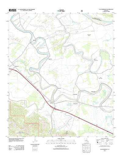 Cloutierville, LA (2012, 24000-Scale) Preview 1