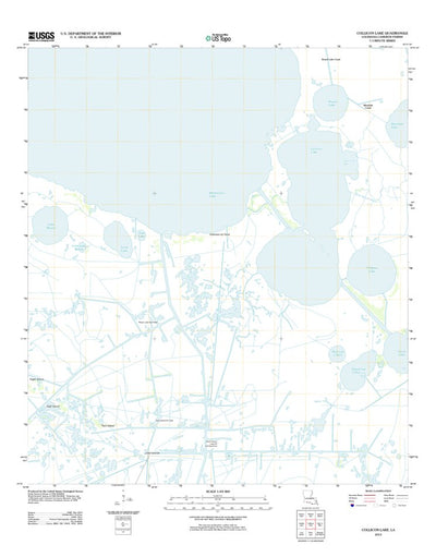 Collicon Lake, LA (2012, 24000-Scale) Preview 1