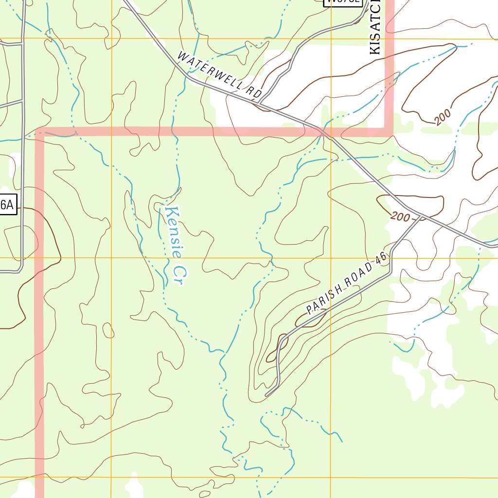 Coochie Brake, LA (2012, 24000-Scale) Map by United States Geological ...