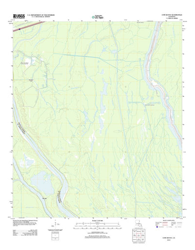 Cow Bayou, LA (2012, 24000-Scale) Preview 1
