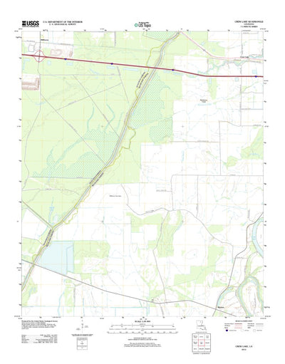Crew Lake, LA (2012, 24000-Scale) Preview 1
