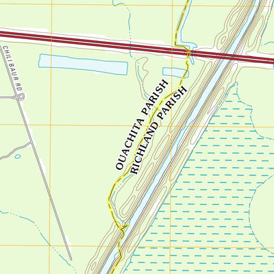 Crew Lake, LA (2012, 24000-Scale) Preview 3