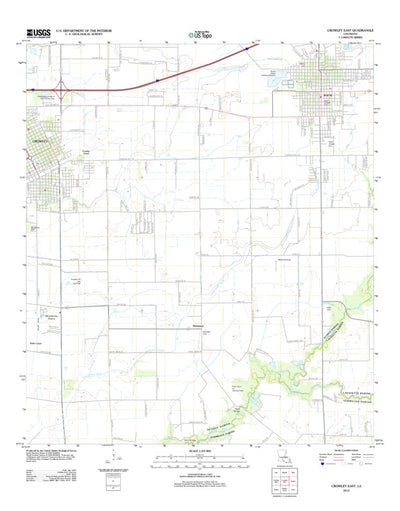 Crowley East, LA (2012, 24000-Scale) Preview 1