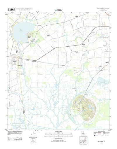 Delcambre, LA (2012, 24000-Scale) Preview 1