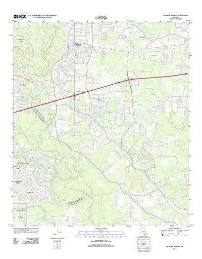 Denham Springs, LA (2012, 24000-Scale) Preview 1