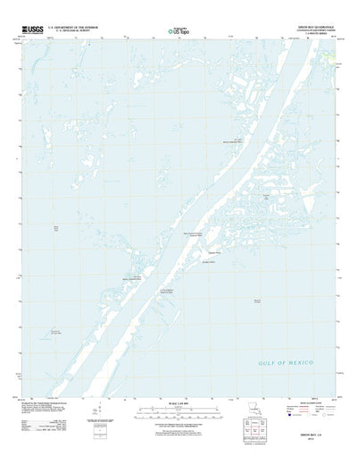 Dixon Bay, LA (2012, 24000-Scale) Preview 1