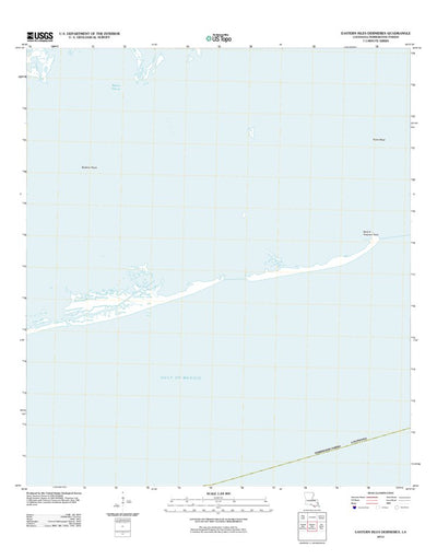 Eastern Isles Dernieres, LA (2012, 24000-Scale) Preview 1