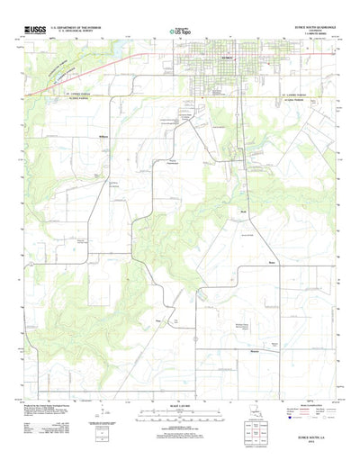 Eunice South, LA (2012, 24000-Scale) Preview 1
