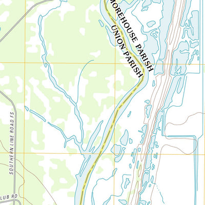 Fish Lake, LA (2012, 24000-Scale) Preview 3