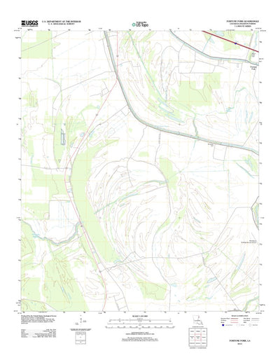 Fortune Fork, LA (2012, 24000-Scale) Preview 1