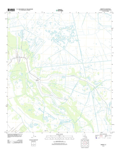 Gheens, LA (2012, 24000-Scale) Preview 1