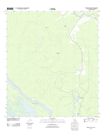 Grosse Tete SW, LA (2012, 24000-Scale) Preview 1