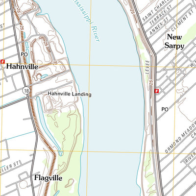 Hahnville, LA (2012, 24000-Scale) Preview 3