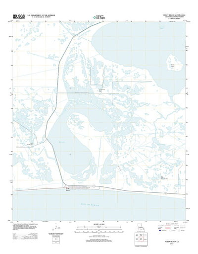 Holly Beach, LA (2012, 24000-Scale) Preview 1