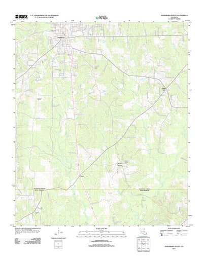 Jonesboro South, LA (2012, 24000-Scale) Preview 1