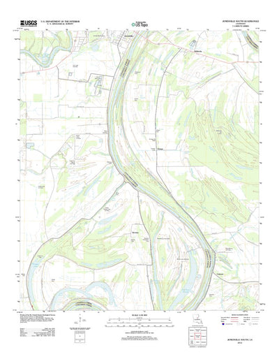 Jonesville South, LA (2012, 24000-Scale) Preview 1