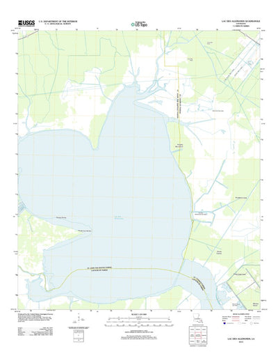 Lac Des Allemands, LA (2012, 24000-Scale) Preview 1