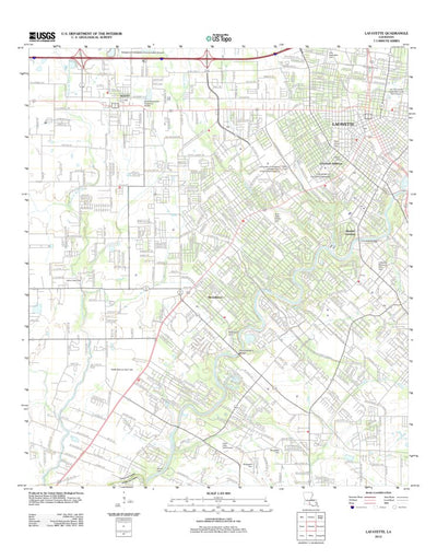 Lafayette, LA (2012, 24000-Scale) Preview 1