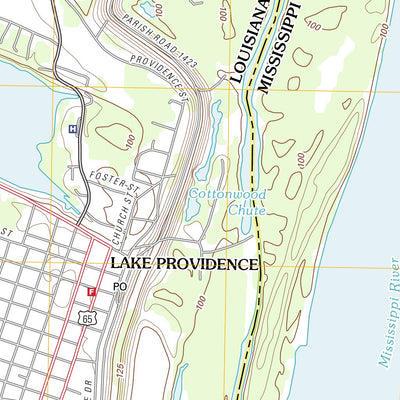 Lake Providence, LA-MS (2012, 24000-Scale) Preview 3