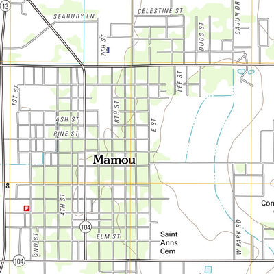 Mamou, LA (2012, 24000-Scale) Preview 3