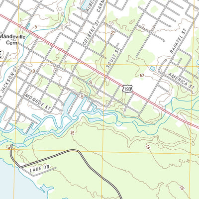 Mandeville, LA (2012, 24000-Scale) Preview 3