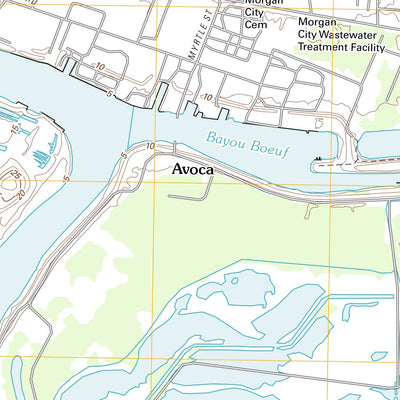 Morgan City, LA (2012, 24000-Scale) Preview 2