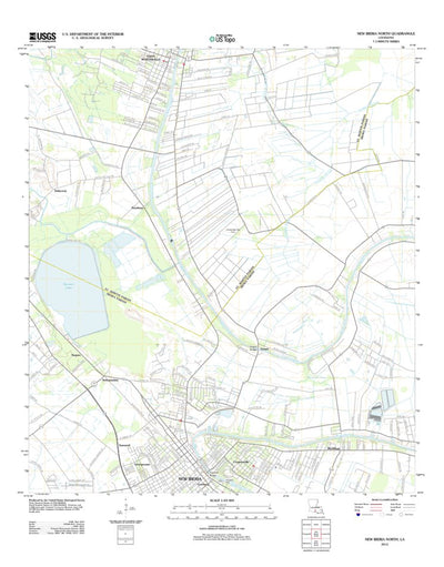 New Iberia North, LA (2012, 24000-Scale) Preview 1