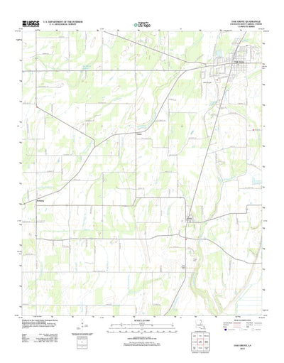 Oak Grove, LA (2012, 24000-Scale) Preview 1