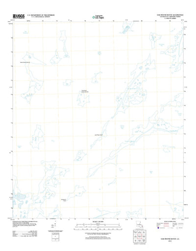 Oak Mound Bayou, LA (2012, 24000-Scale) Preview 1