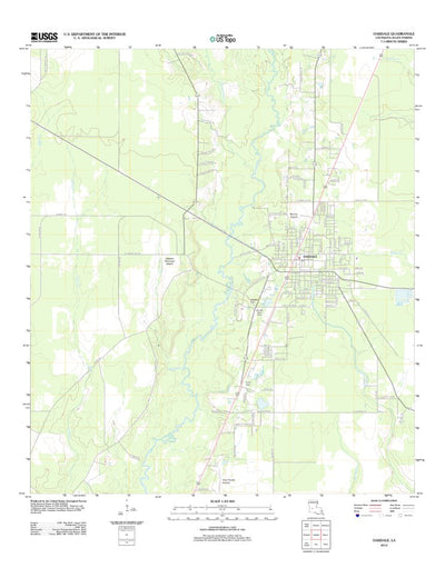 Oakdale, LA (2012, 24000-Scale) Preview 1