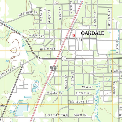 Oakdale, LA (2012, 24000-Scale) Preview 3