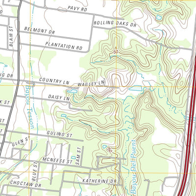 Opelousas, LA (2012, 24000-Scale) Preview 2