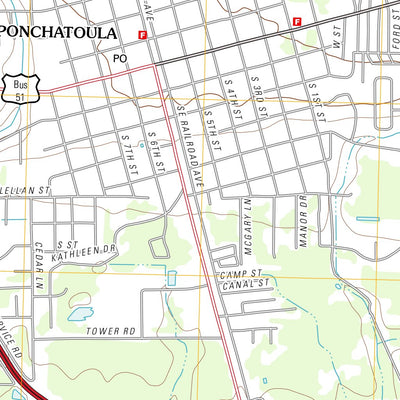 Ponchatoula, LA (2012, 24000-Scale) Preview 2