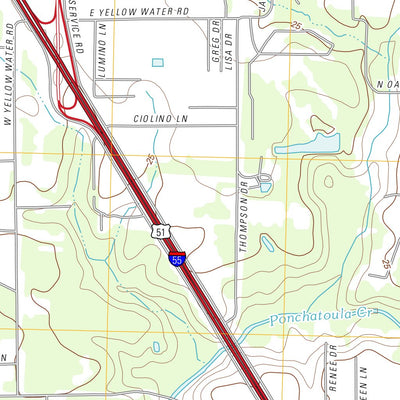 Ponchatoula, LA (2012, 24000-Scale) Preview 3