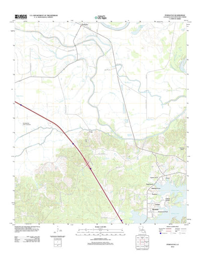 Powhatan, LA (2012, 24000-Scale) Preview 1