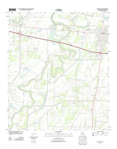 Rayville, LA (2012, 24000-Scale) Preview 1