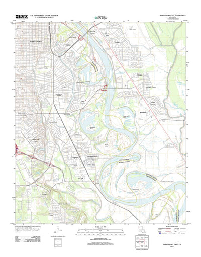 Shreveport East, LA (2012, 24000-Scale) Preview 1