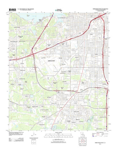 Shreveport West, LA (2012, 24000-Scale) Preview 1