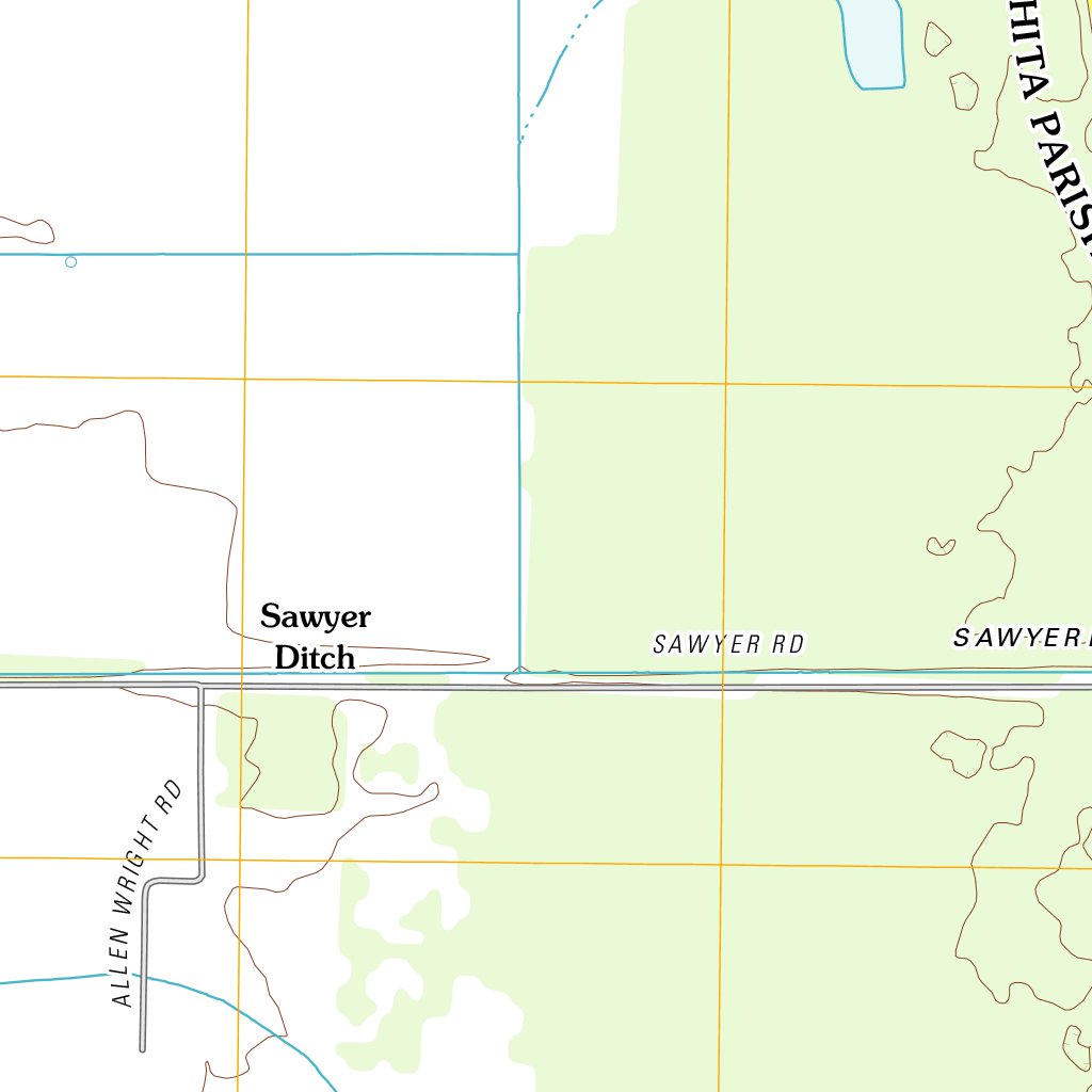Swartz, LA (2012, 24000Scale) Map by United States Geological Survey