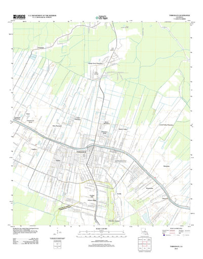 Thibodaux, LA (2012, 24000-Scale) Preview 1