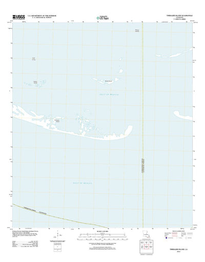 Timbalier Island, LA (2012, 24000-Scale) Preview 1