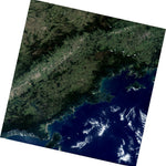 Litoral Norte de São Paulo - Brazil, 15 m resolution Satelite Imagery