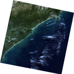 Santos and South Coast of SP state- Brazil, 15 m resolution Satelite Imagery