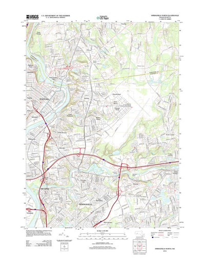 Springfield North, MA (2012, 24000-Scale) Preview 1