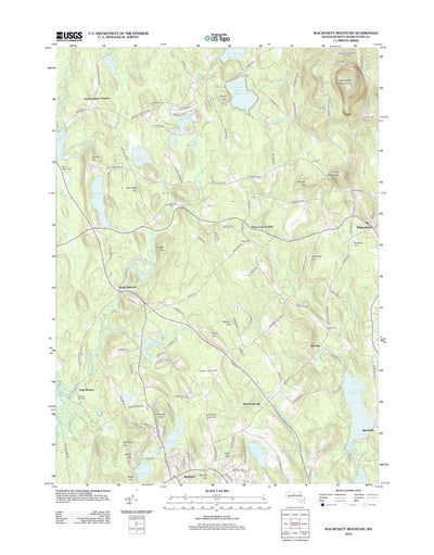 Wachusett Mountain, MA (2012, 24000-Scale) Preview 1