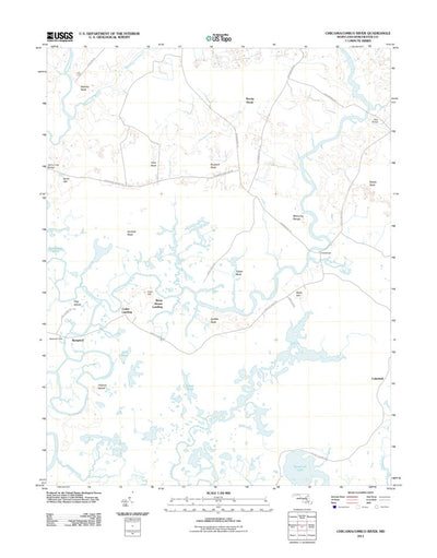 Chicamacomico River, MD (2011, 24000-Scale) Preview 1