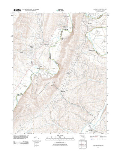 Cresaptown, MD-WV (2011, 24000-Scale) Preview 1