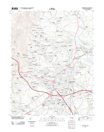 Frederick, MD (2011, 24000-Scale) Preview 1